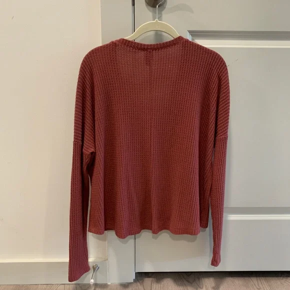 WILD FABLE - orange/red long sleeve top, size S, in perfect condition - Picture 3 of 4